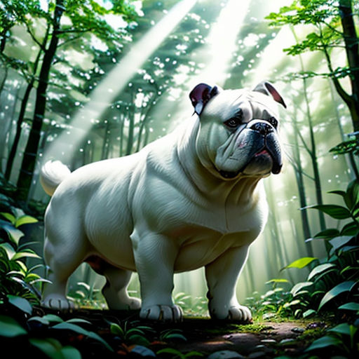 The Adventures of the White English Bulldog