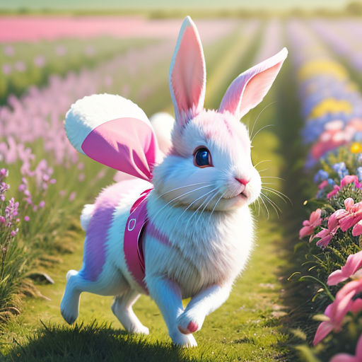 The Pink Rabbit's Adventure