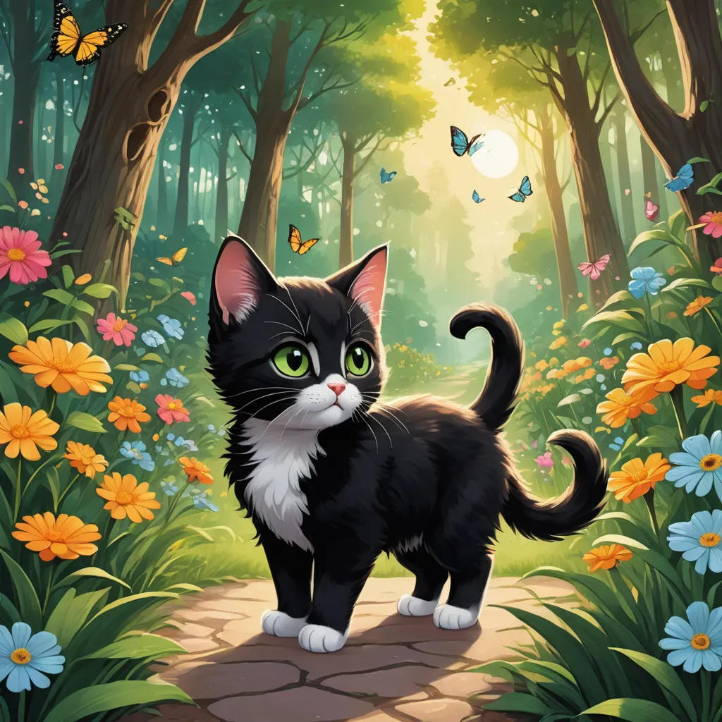 Little Mici’s Adventure in the Enchanted Gardens