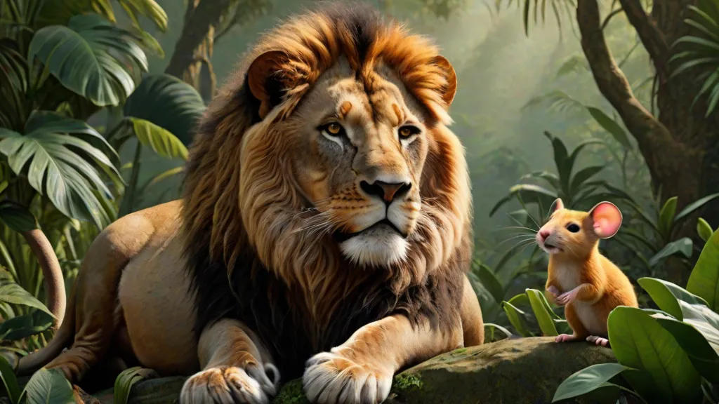 The Lion and the Mouse
