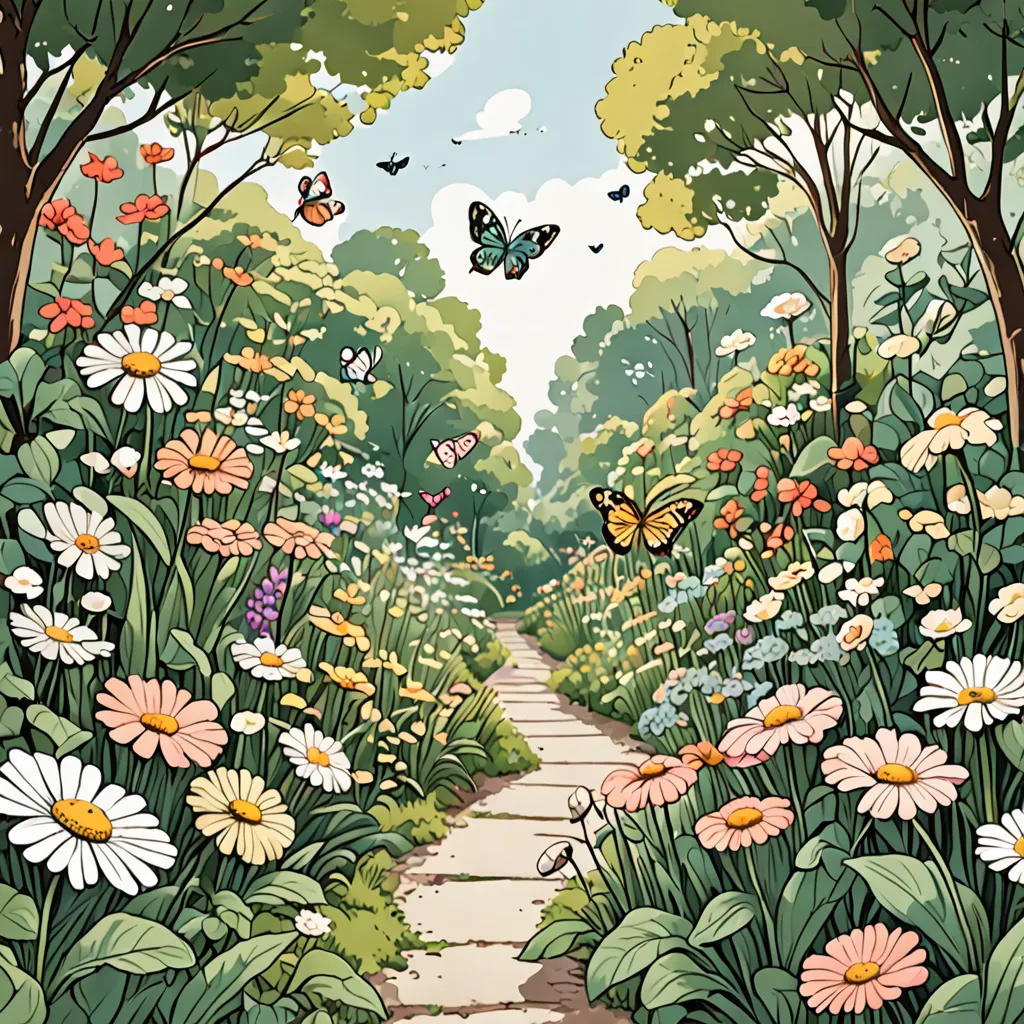 Benny and the Magical Butterfly Garden