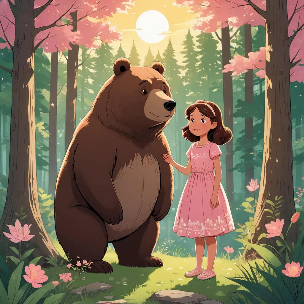The Bear Saves a Girl