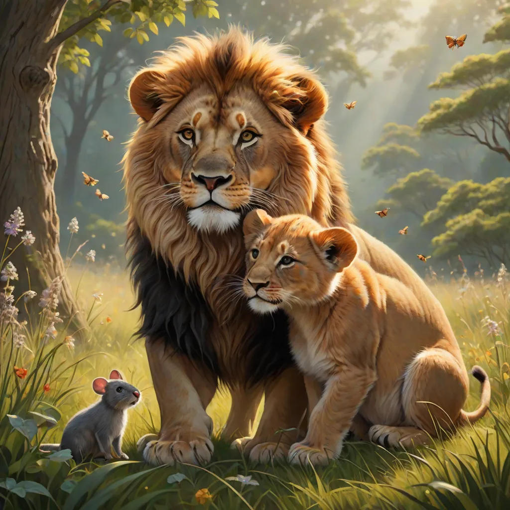 The Lion and the Mouse