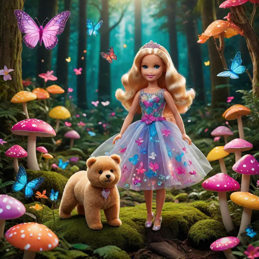 Teddy and Barbie's Magical Adventure