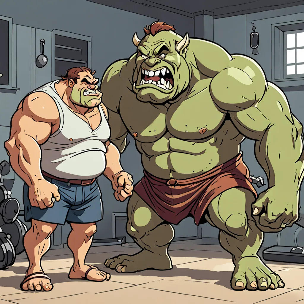 The Ogre's Unfortunate Appetite for Fitness