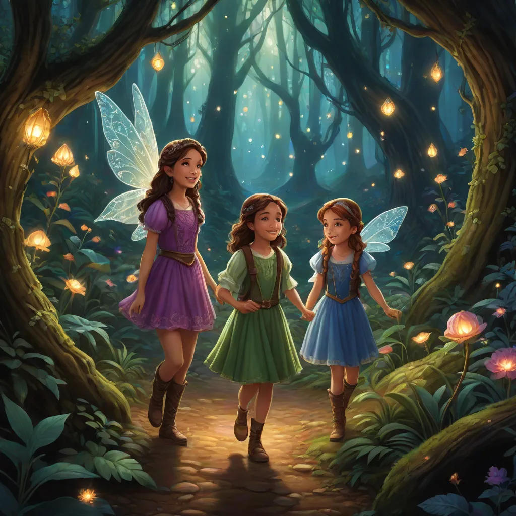 The Wonders of Enchantia: A Tale of Three Friends