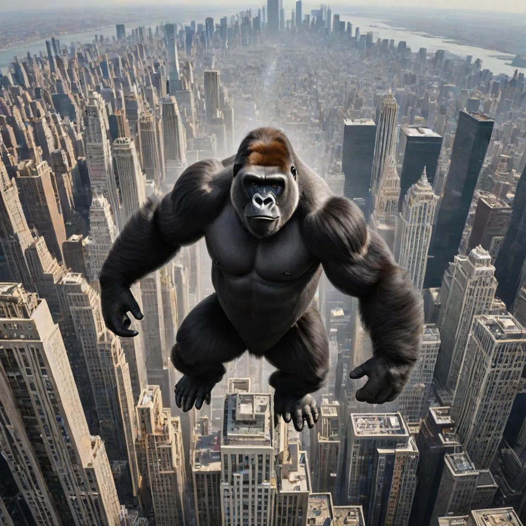 Gorilla on the Skyscraper