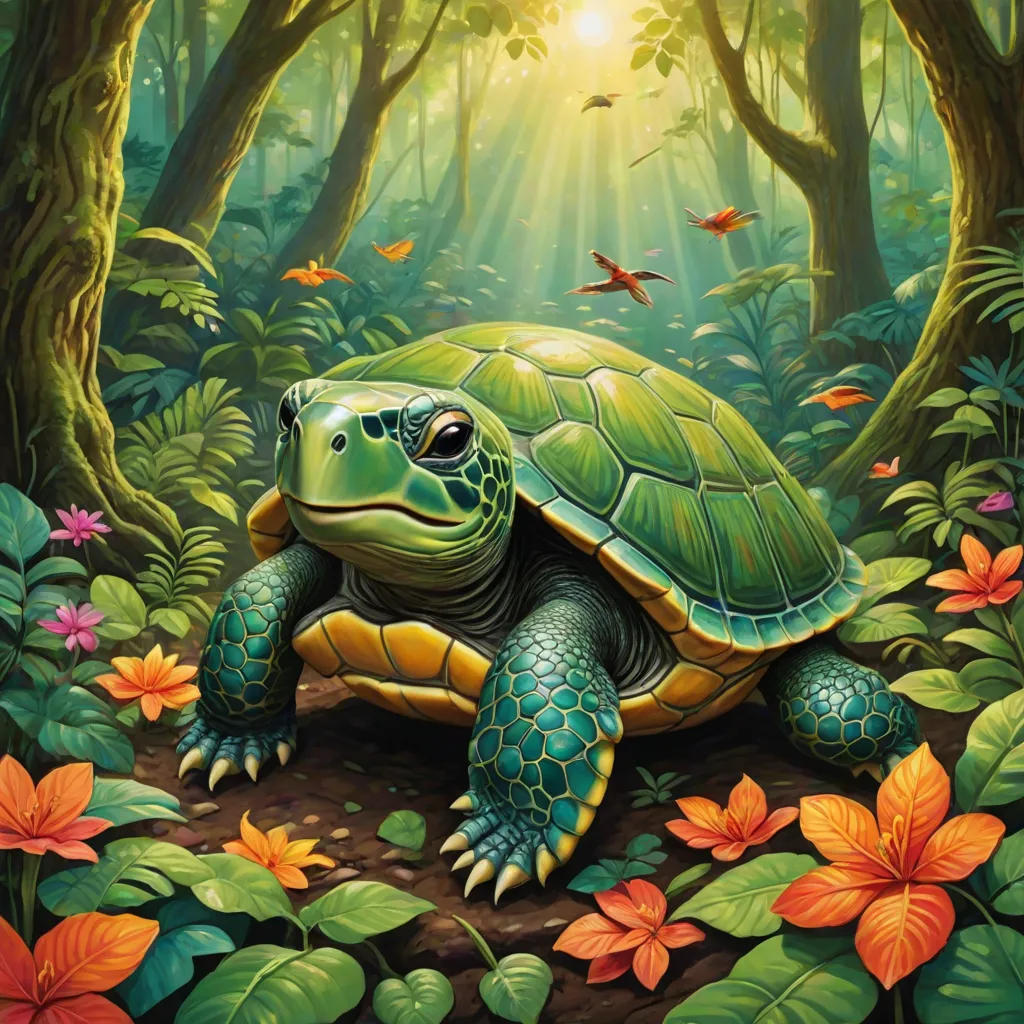 The Tale of Tilly the Turtle: Slow and Steady Wins the Race