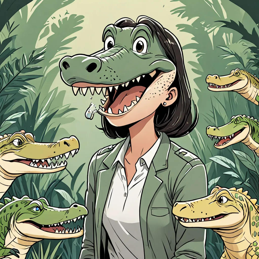 Ally the Alligator's Tooth Trouble