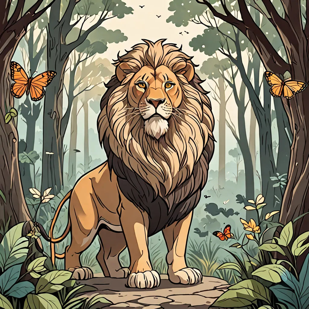 El León y la Mariposa