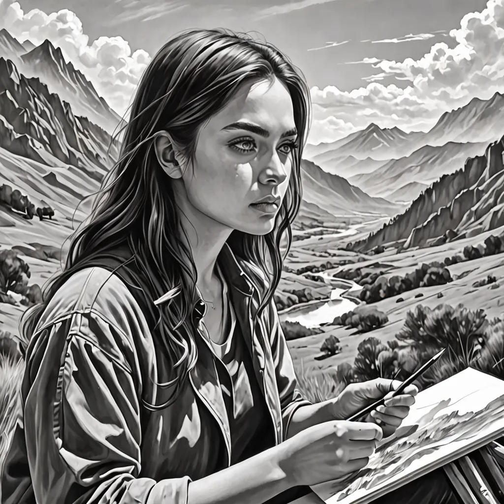 Mia's Artful Journey