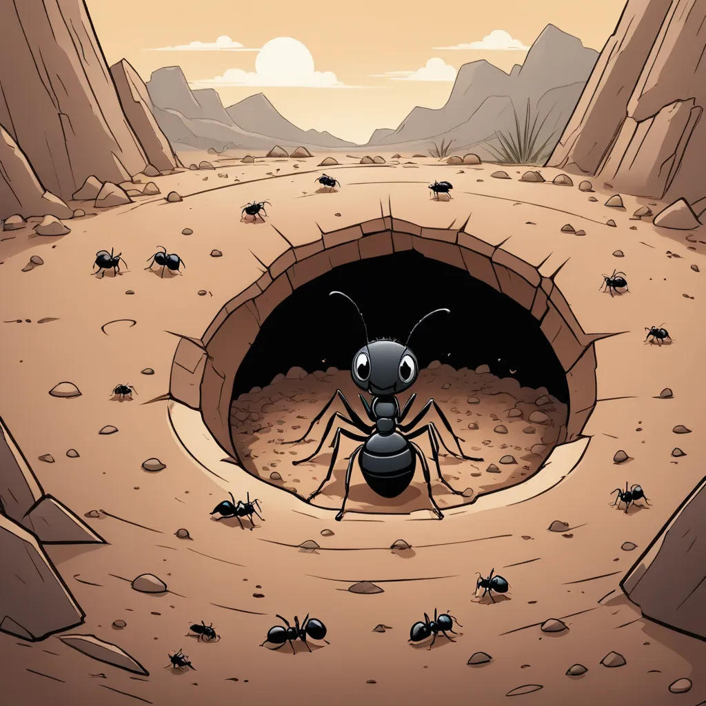 The Courageous Ant