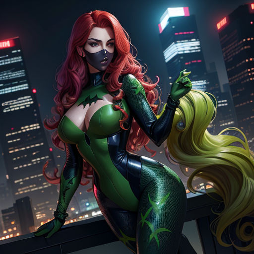 poison ivy batman costume kim kardashian