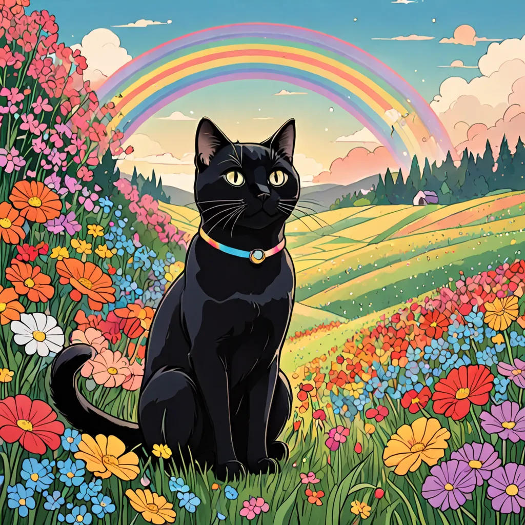 Bella's Finds the Rainbow Bridge