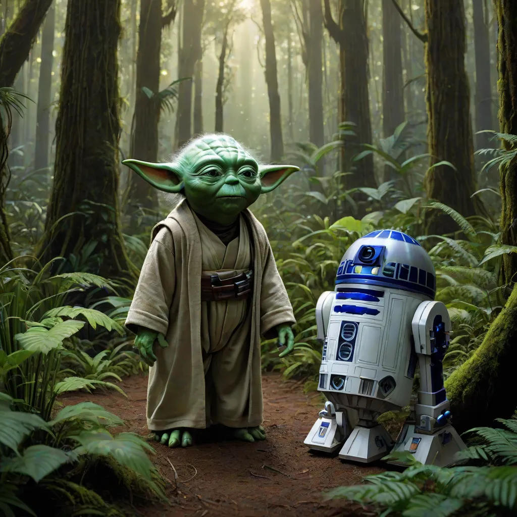 The Patient Jedi and the Impatient Droid