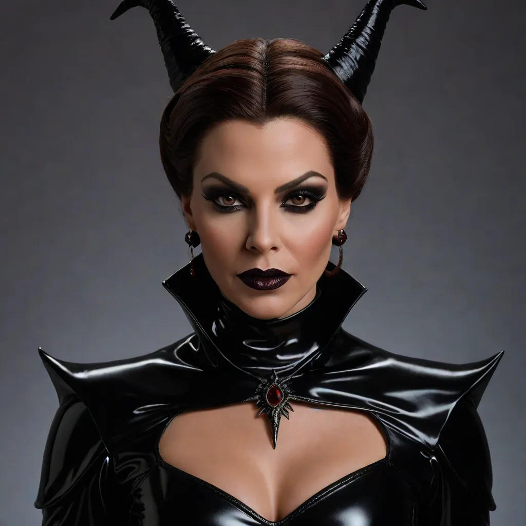 The Black Latex Queen