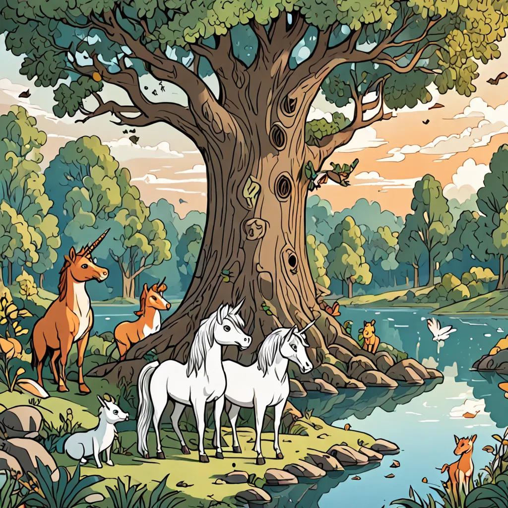 The Magical Adventures of the Enchanted Forest Friends