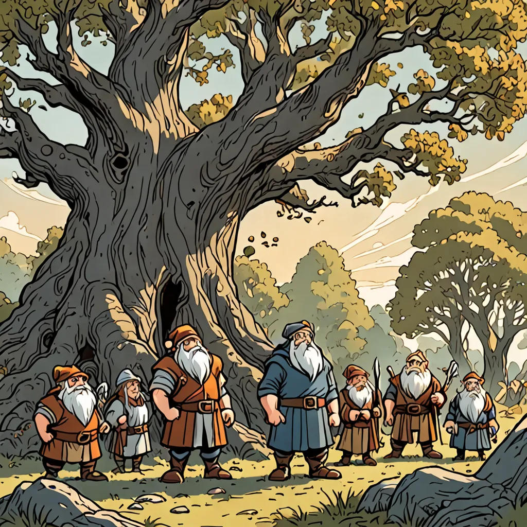 The Little Dwarfs of the Enchanted Forest