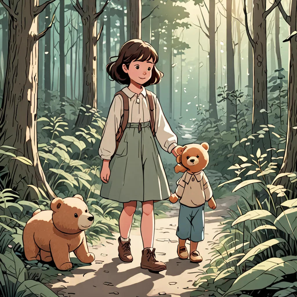 The Enchanted Adventure of Lily and Mr. Cuddles