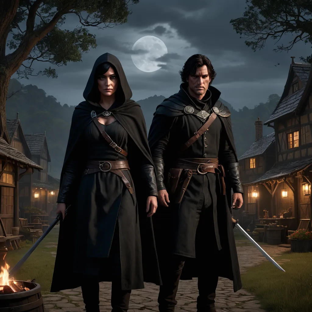 Shadows and Steel: The Tale of the Thief and the Cleaver Man