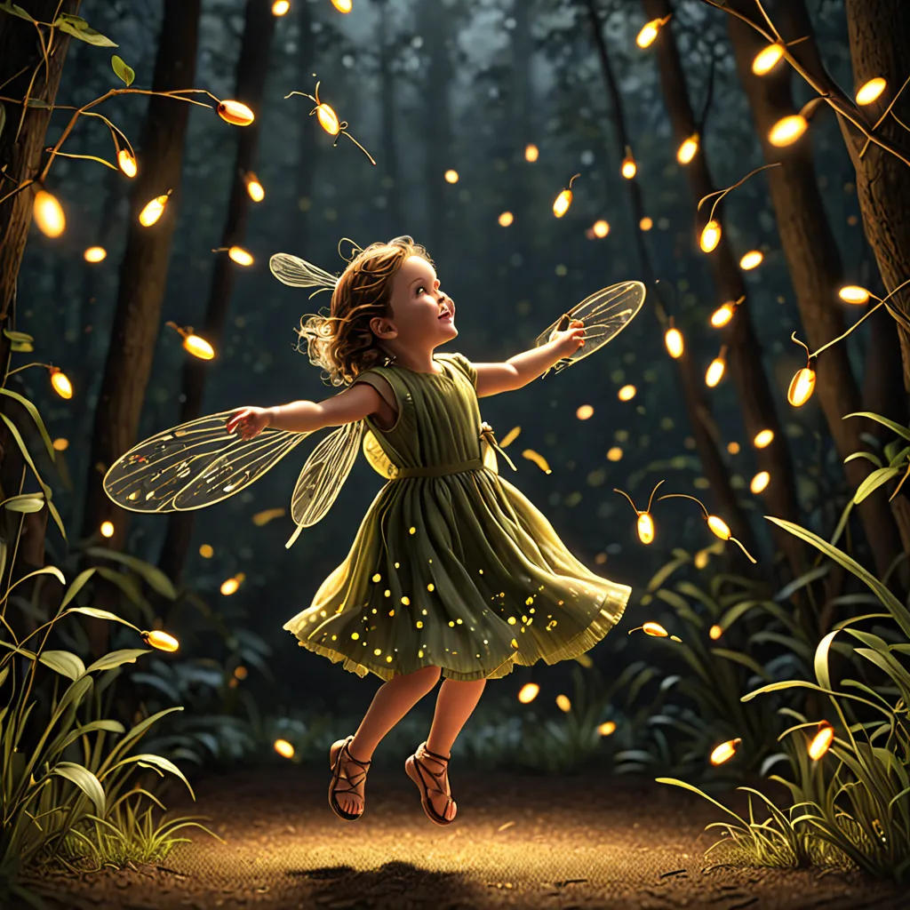 Hazel and the Dancing Fireflies