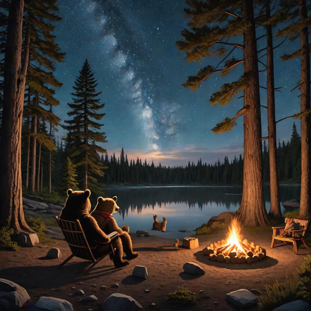 Bear and Hare's Camping Adventure