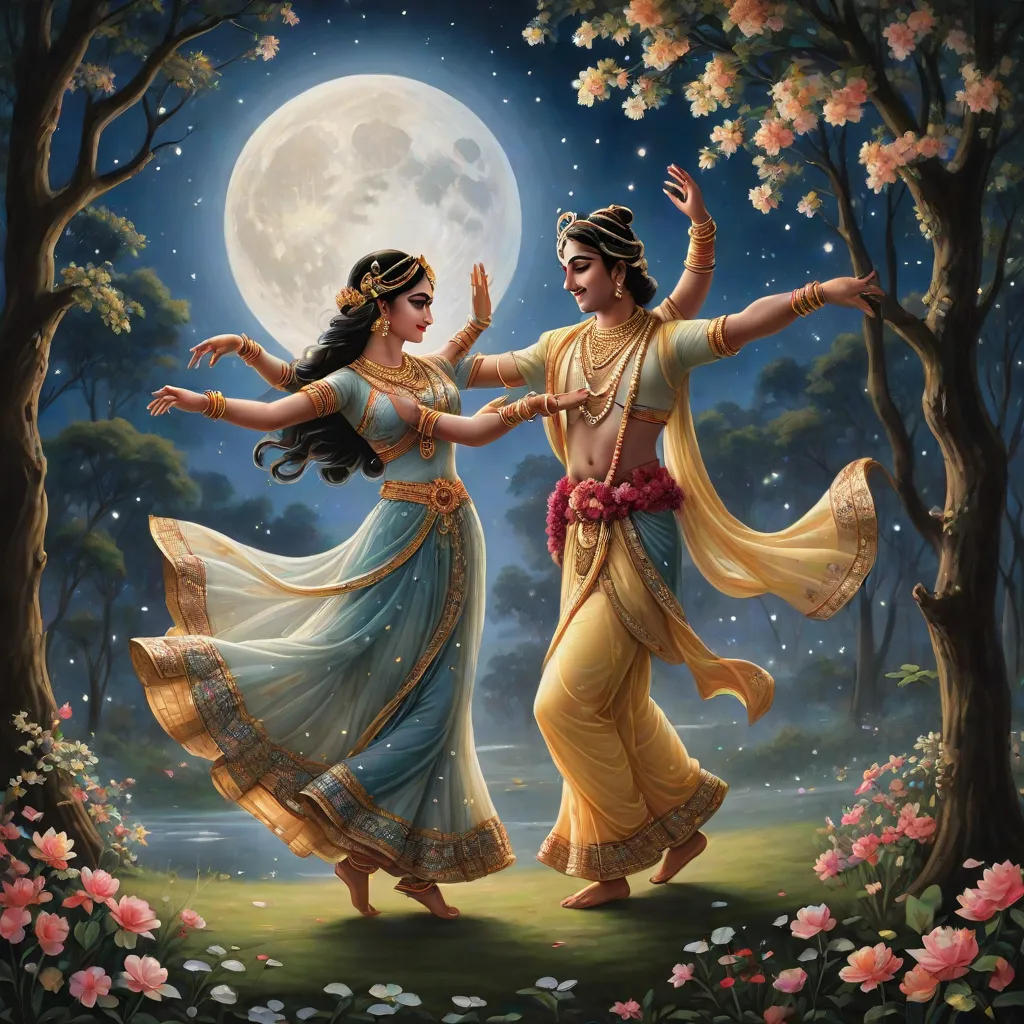 The Eternal Dance of Radha and Krishna
