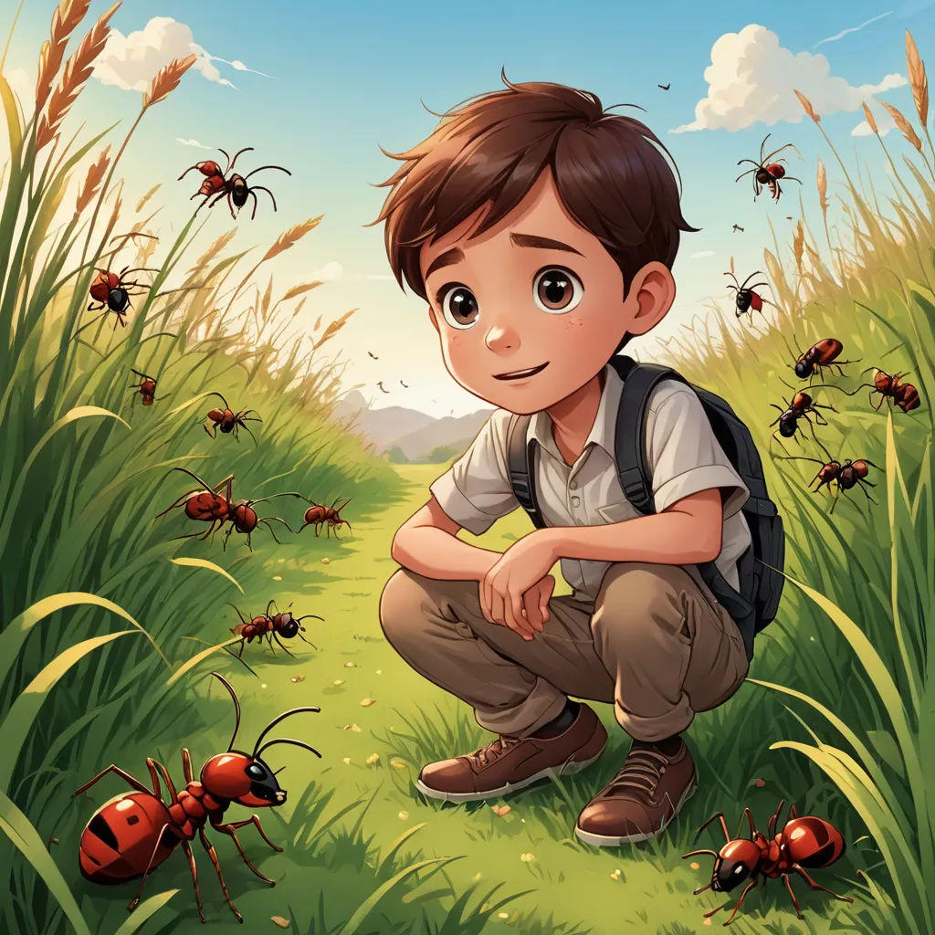 O Menino das Formigas | Story.com, image size:1024x1024