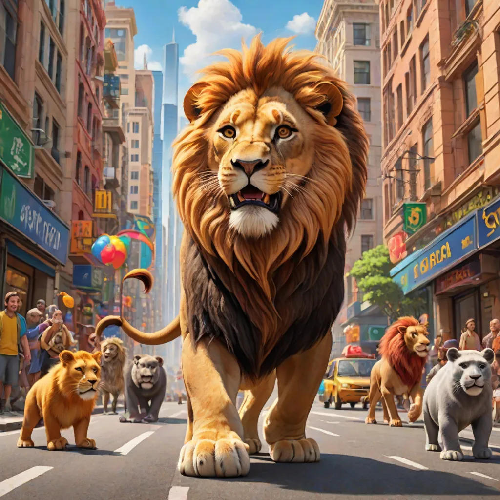 The Great Animal Adventure in the City