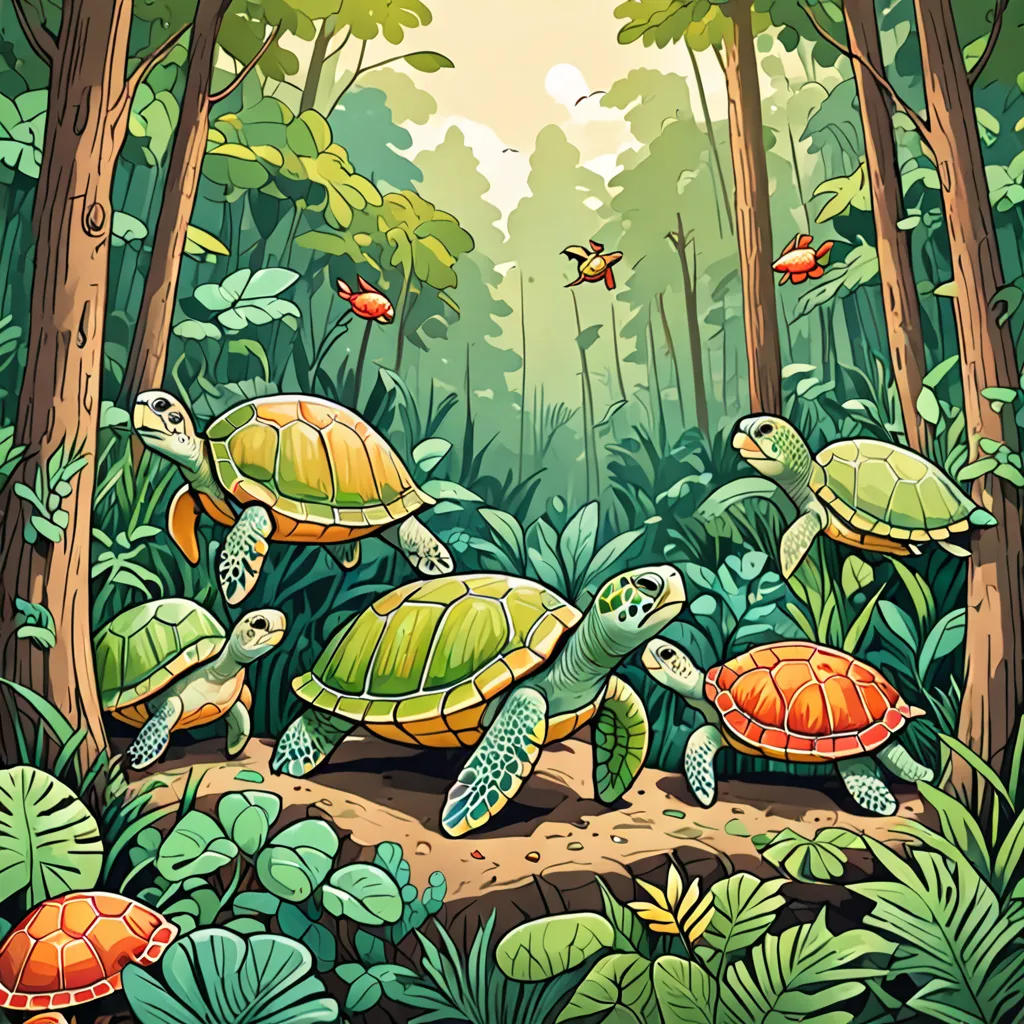 The Rainbow Forest Treasure Hunt