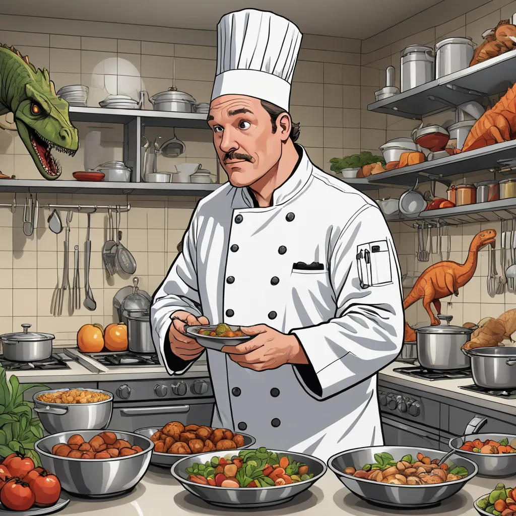 The Time-Traveling Chef and the Prehistoric Feast