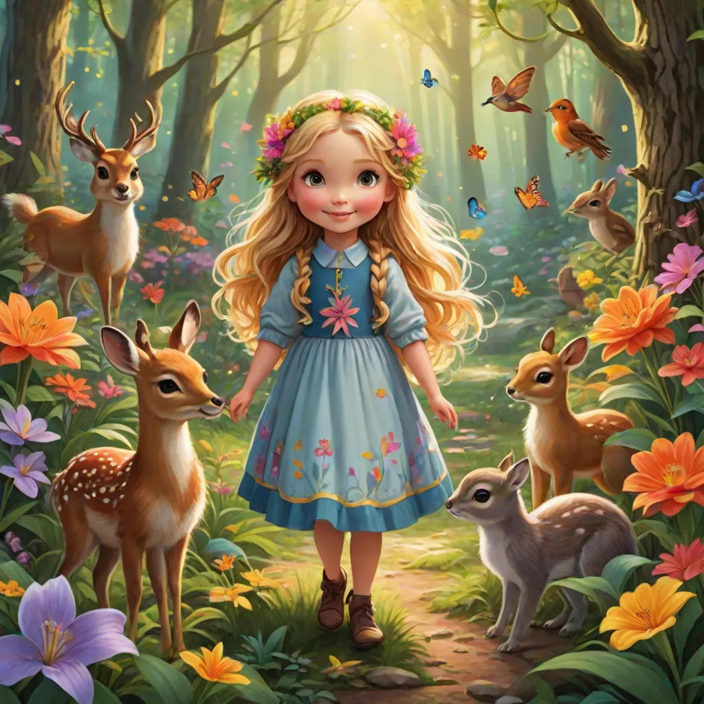 The Adventurous Little Girl