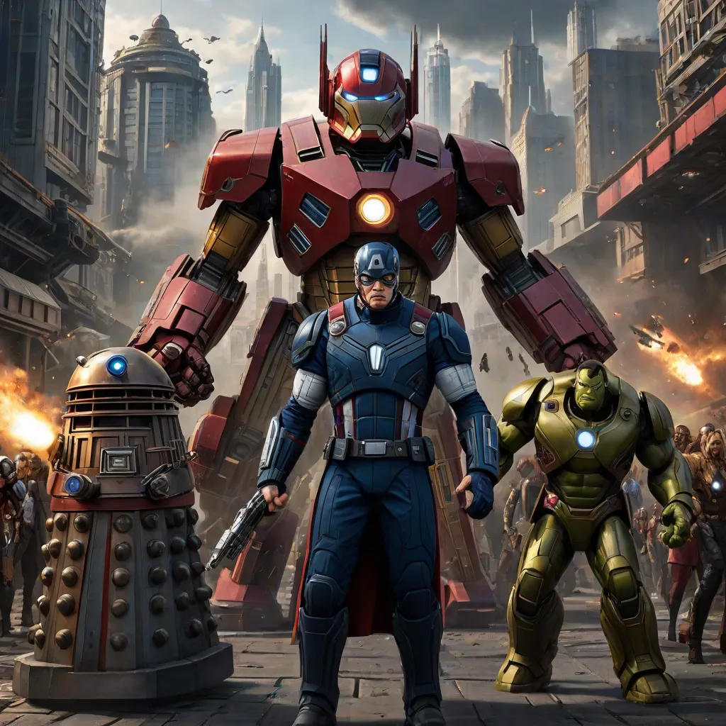 The Dalek Invasion of Earth: A Cross-Dimensional Battle
