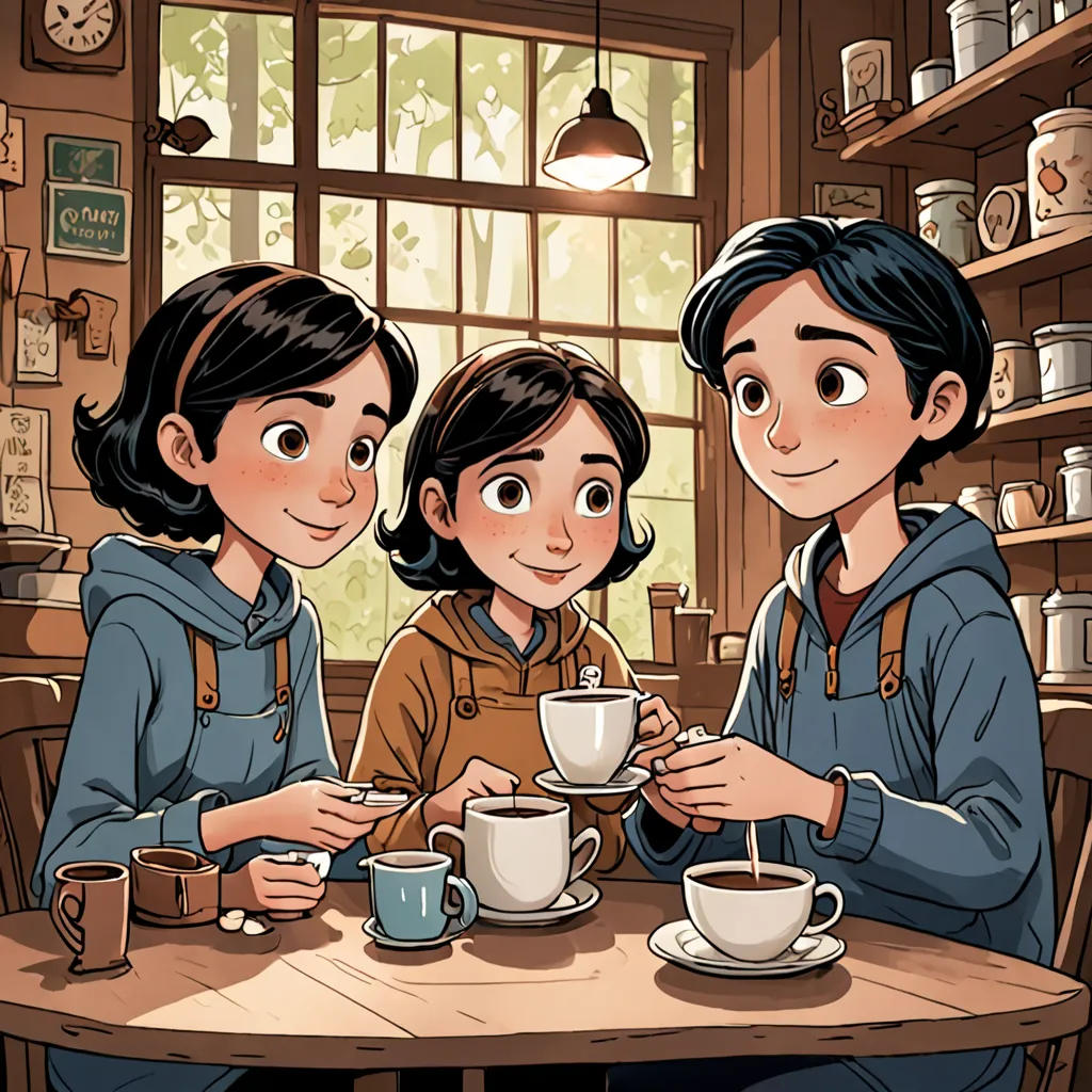 The Enchanted Coffee Shop