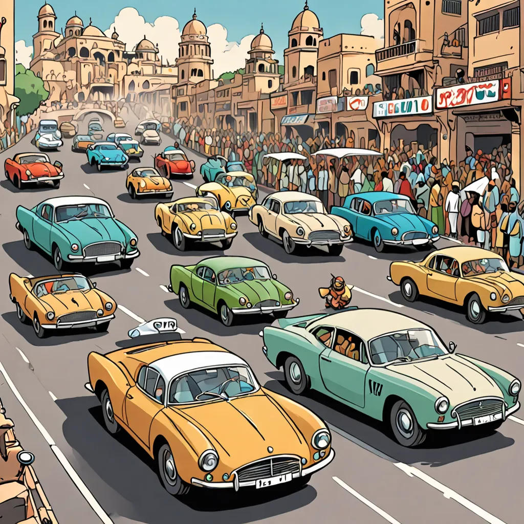 Raj's Magical Race Across India