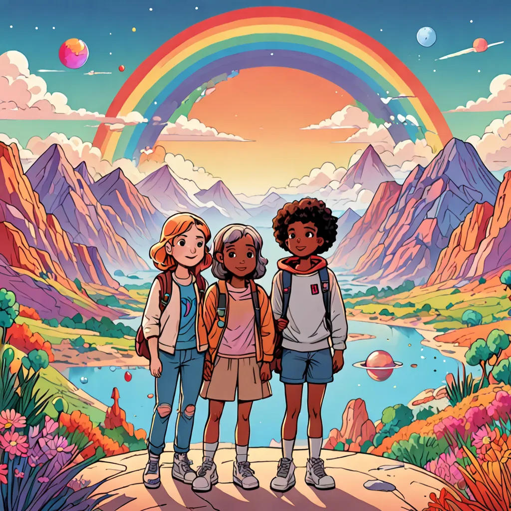 The Rocket to Rainbow Planet