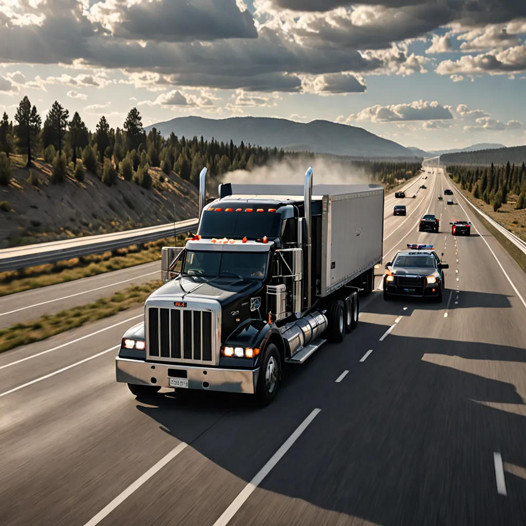 The Runaway Bank Truck