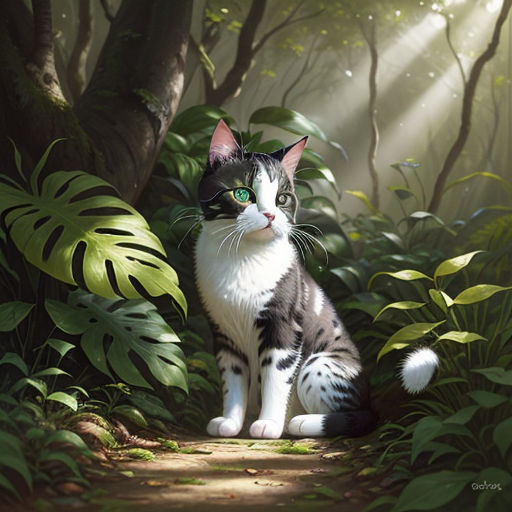 Cat Lu: The tale in the enchanted forest