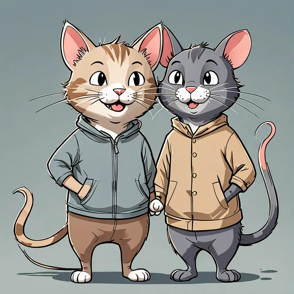 Cat and Rat's Unlikely Friendship