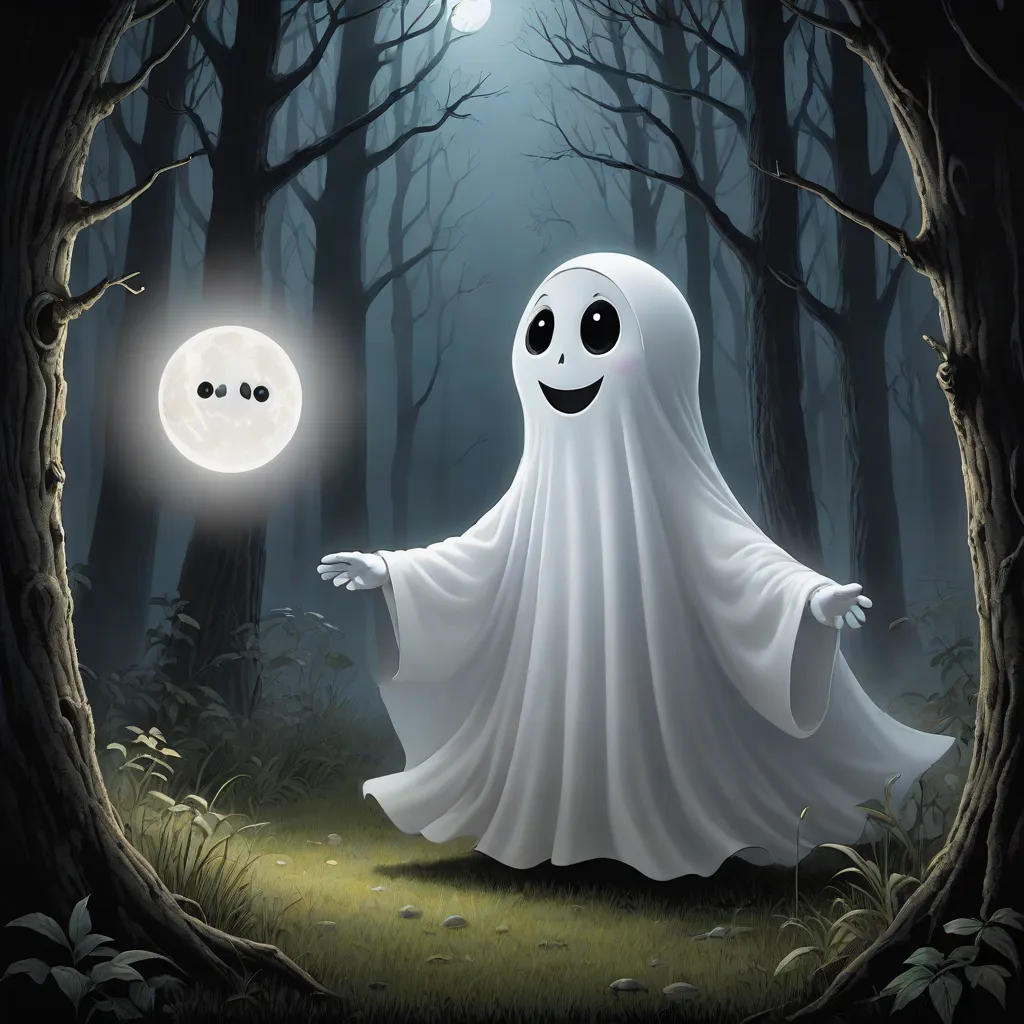 The Silly Ghost Who Lost His Boo
