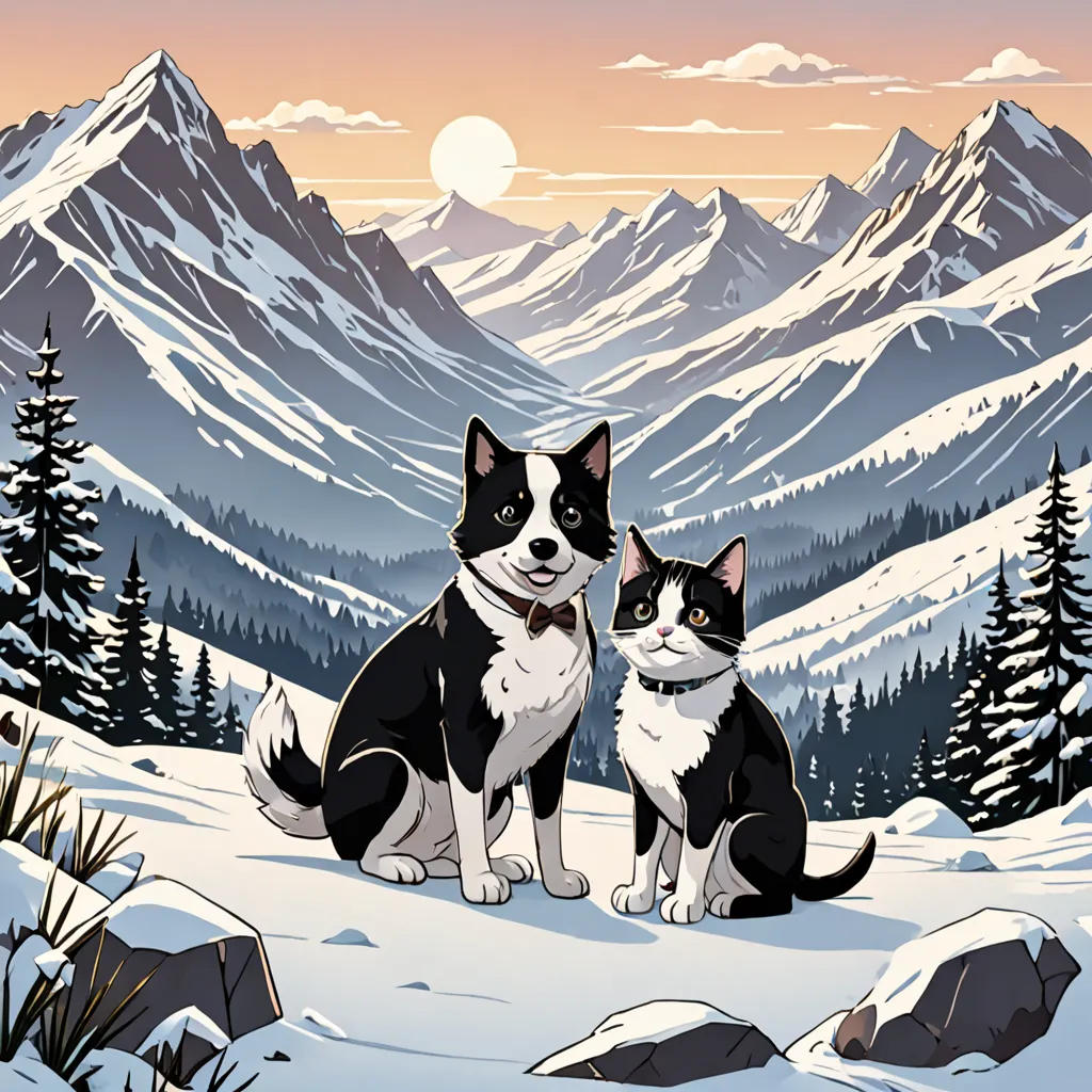 Best Friends in the Mountains