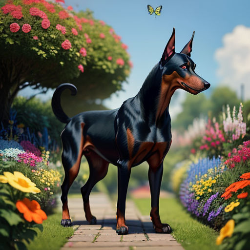 The Doberman's Triumph