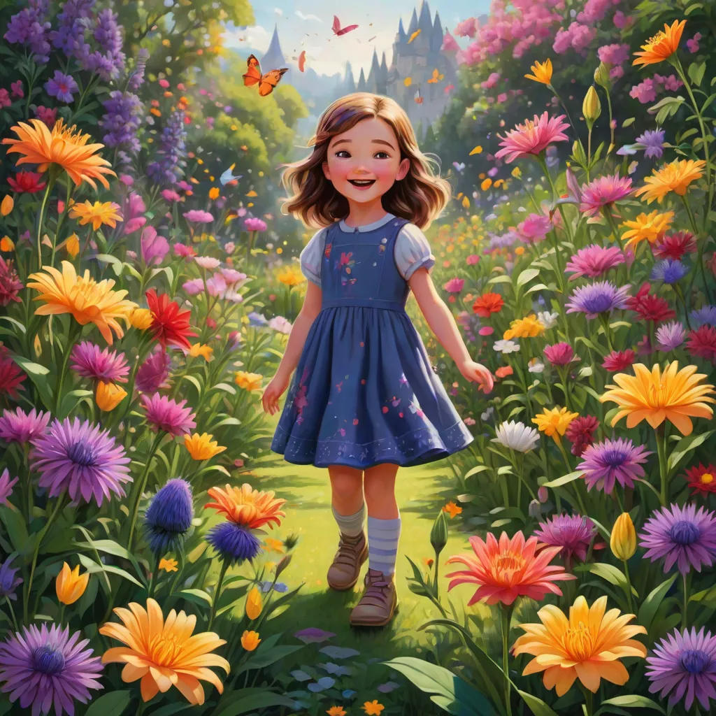 The Magical Garden of Colors