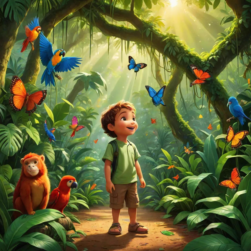 The Jungle Adventure of Little Leo