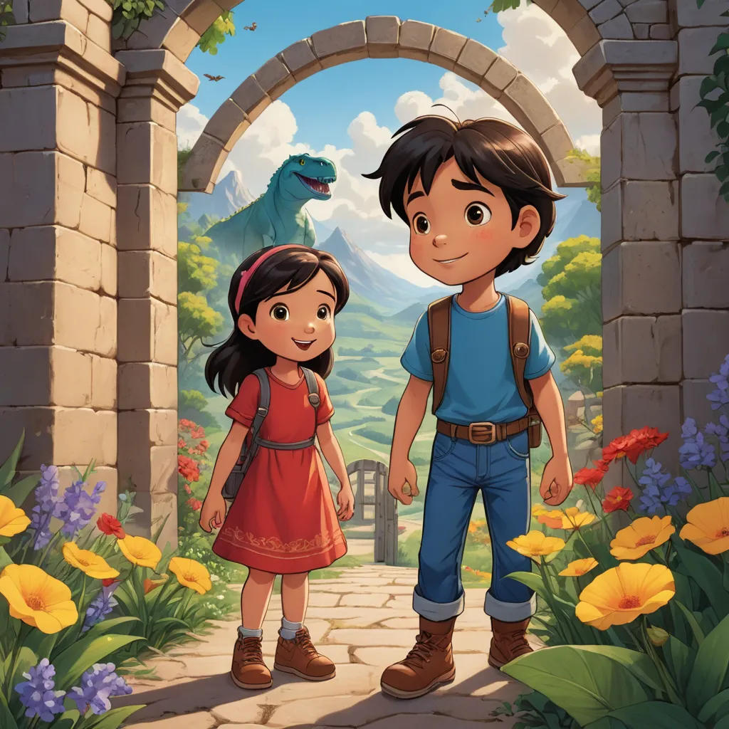 The Magical Journey of Dino and Lila