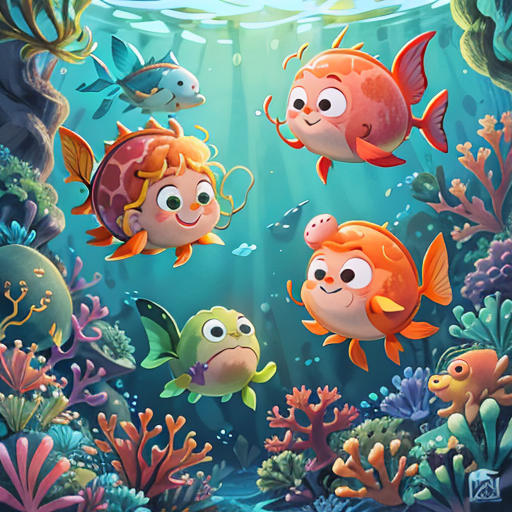 Trish the Fish: A Whimsical Water World Adventure