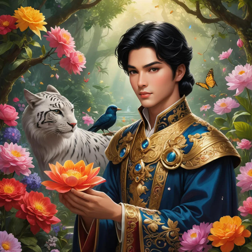 Prince Keling and the Enchanted Garden