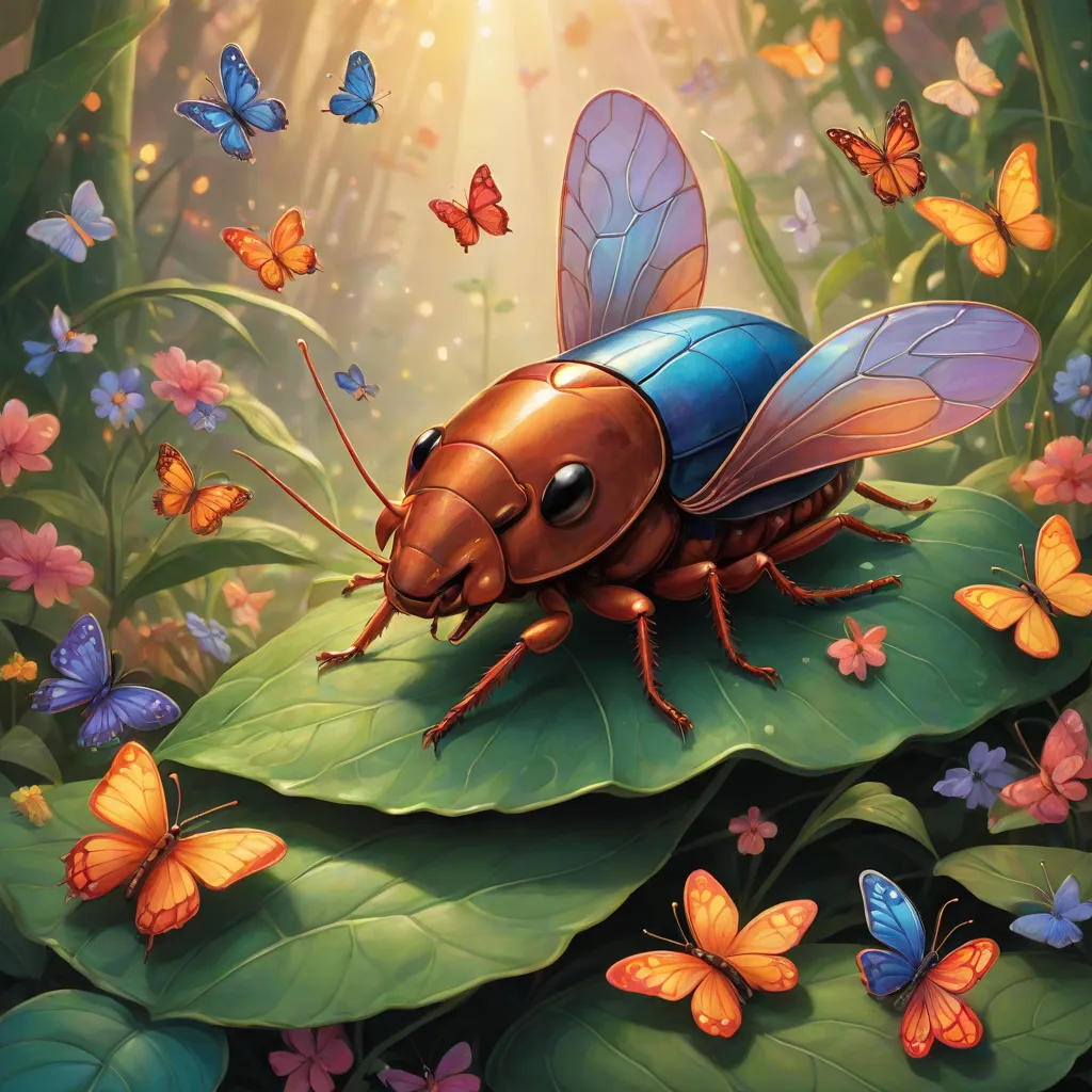 The Cockroach Who Wants to Be a Butterfly