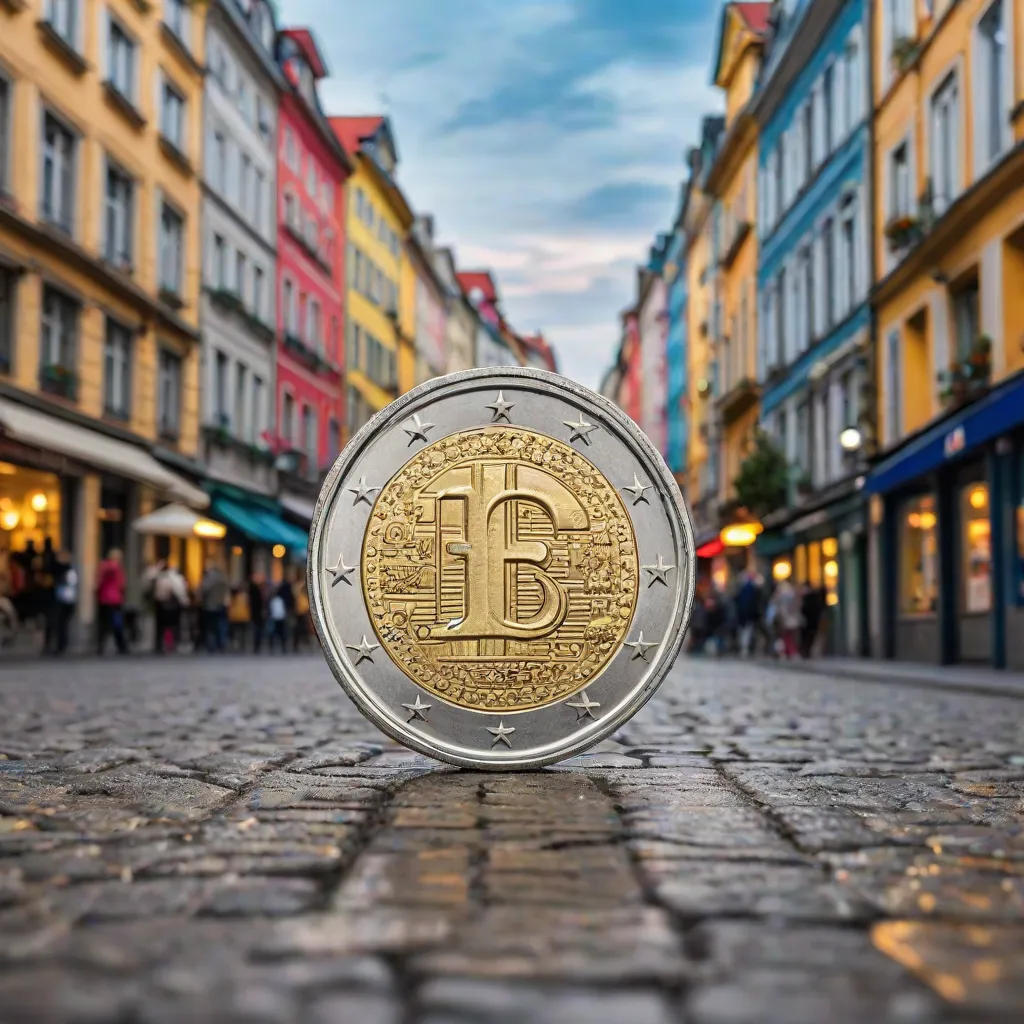 The Journey of a 1-Euro Coin