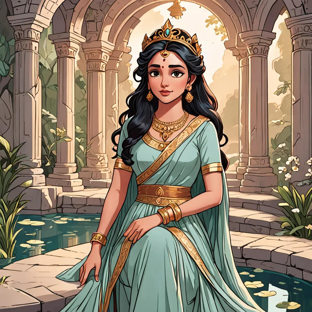 The Magical Quest of Princess Sita and the Enchanted Well